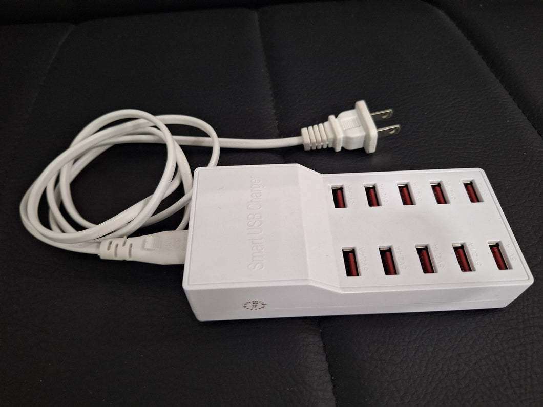 CARGADOR USB 10 PUERTOS