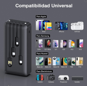 Cargador Portatil Power Bank -1Hora