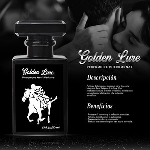 GOLDEN LURE PERFUME PARA HOMBRES CON FEROMONAS