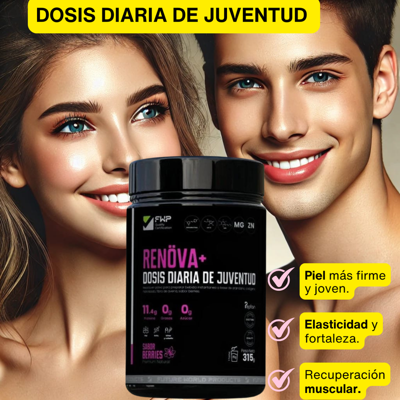 COLAGENO RENOVA➕️ DOSIS DIARIA DE JUVENTUD 315gr