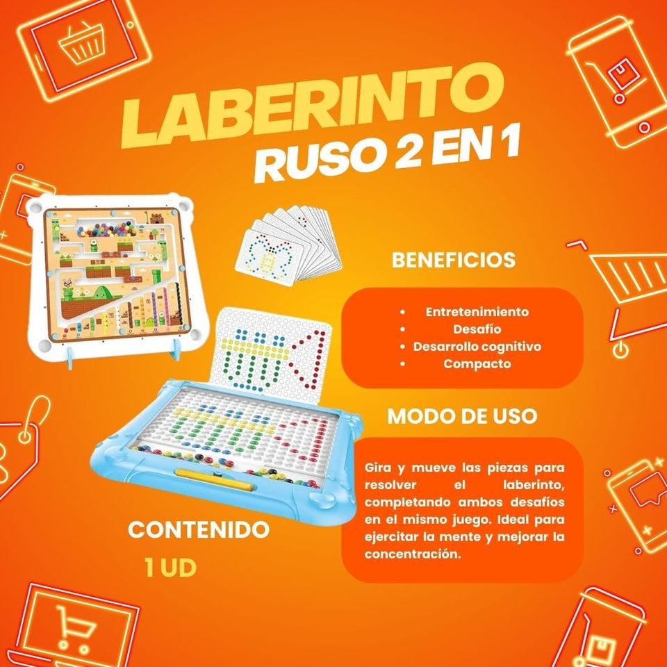 LABERINTO DE CLASIFICACION RUSO 2 EN 1