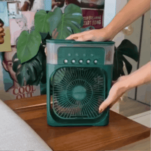 MINI VENTILADOR - HUMIDIFICADOR - AIRE ACONDICIONADO 3EN1